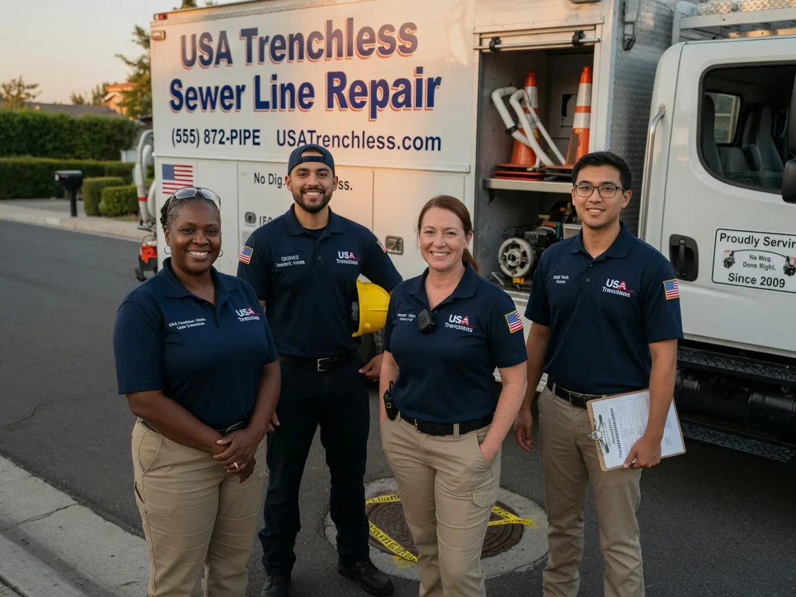 Sewer Line Repair company in Leonidas, MI